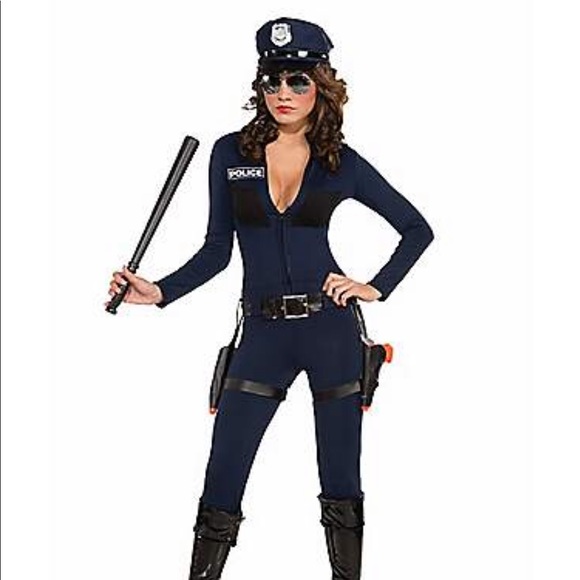 Spirit Other Womens Police Halloween Jumpsuit Poshmark